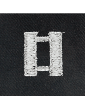 OPFOR 1st Lieutenant rank insignia in Silver Metallic threads ...
