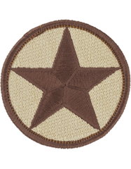 OPFOR cloth patch in desert color - Saunders Military Insignia