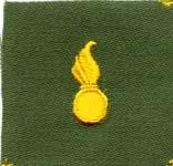 Ordnance, Badge, cloth, Olive Drab - Saunders Military Insignia
