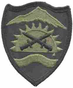 Oregon National Guard subdued patch - Saunders Military Insignia