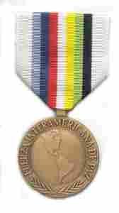 American States Foreign Full Size Medal