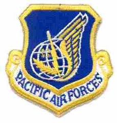 Pacific Air Force Patch - Saunders Military Insignia
