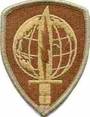 Pacific Command Headquarters desert subdued Patch - Saunders Military Insignia