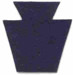 Pennsylvania State Guard color patch Patch, felt - Saunders Military Insignia