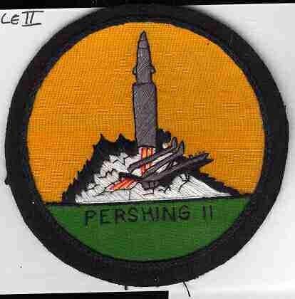 Pershing II Missile Patch