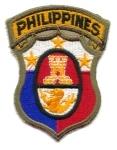 Philippine General Staff Patch Patch Authentic WWII Repro Cut Edge - Saunders Military Insignia