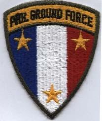 Philippine Ground Forces Patch, Patch, Authentic WWII Repro Cut Edge