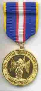 Philippine Independence Foreign Award Full Size Medal - Saunders Military Insignia
