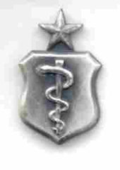 Physician Senior Badge in Silver Finish - Saunders Military Insignia