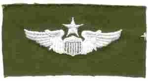 Pilot Senior Wing, Olive Drab Cloth