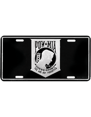 POW MIA License plate - Saunders Military Insignia