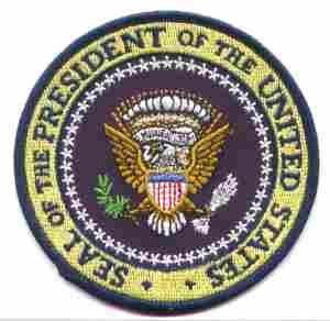 President United States Patch 3