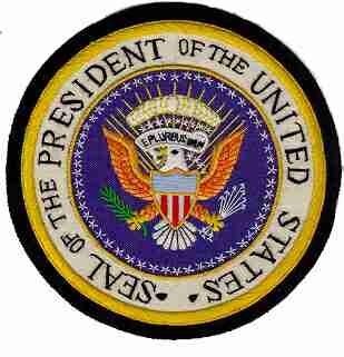 President United States Patch, 4 inch - Saunders Military Insignia