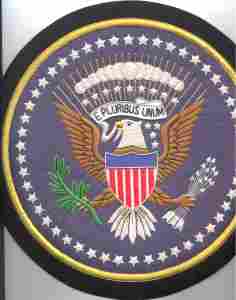 Presidential Seal Patch In Deluxe Bullion Threads