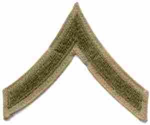 Private First Class Chevron - Saunders Military Insignia
