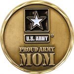 Proud Army Mom Presentation Coin - Saunders Military Insignia