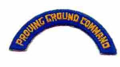 Proving Ground Command Tab - Saunders Military Insignia