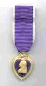 Purple Heart, Miniature Medal - Saunders Military Insignia