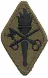 Quartermaster School subdued patch - Saunders Military Insignia