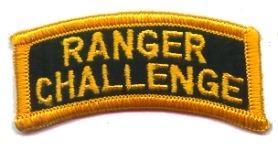 Army Ranger Challenge Cloth Tab