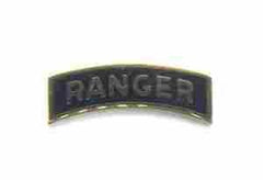 Ranger tab in metal regulalation size - Saunders Military Insignia