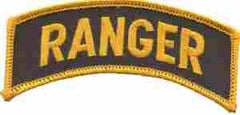 Ranger Tab LARGE version - Saunders Military Insignia