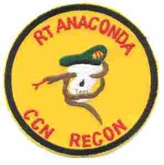 Reconnaissance Team Anaconda Command and Control North Patch - Saunders Military Insignia