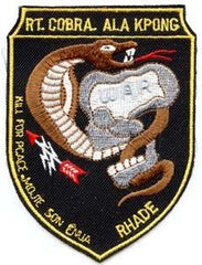 Reconnaissance Team Cobra ALA KPONG Patch, Patch, Cut Edge - Saunders Military Insignia