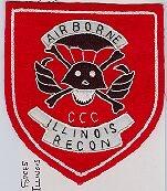 Reconnaissance Team Illinois Command and Control Central Patch, Handmade - Saunders Military Insignia