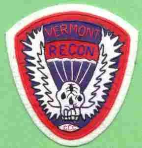 Reconnaissance Team Vermont Command and Control Central Patch - Saunders Military Insignia