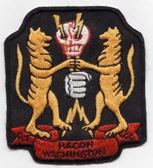 Reconnaissance Team Washington Command and Control Central Patch - Saunders Military Insignia