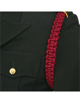 Red Artillery Scarlet Shoulder Cord - Saunders Military Insignia