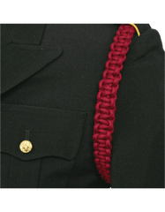 Red Artillery Scarlet Shoulder Cord - Saunders Military Insignia