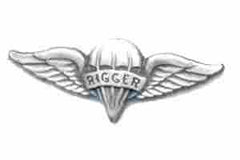 Rigger Badge badge - Saunders Military Insignia