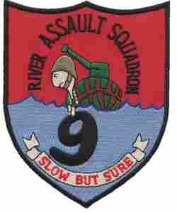 River Squadron 9 Navy Assault Patch