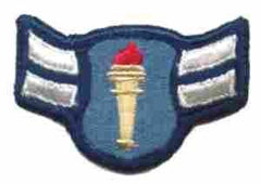 ROTC Airman 1st Clutch-back Rank - Saunders Military Insignia