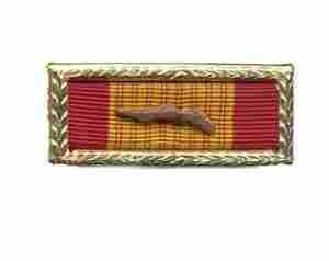 RVN Cross of Gallantry with palm and frame Ribbon Bar