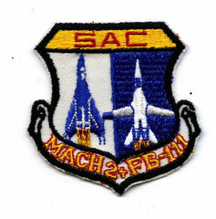 SAC FB111 Mach 2+ Patch - Saunders Military Insignia