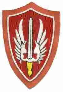 SCARWAF Army Air Force Patch handcrafted - Saunders Military Insignia