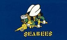 SEABEES FLAG POLYESTER FLAG - Saunders Military Insignia