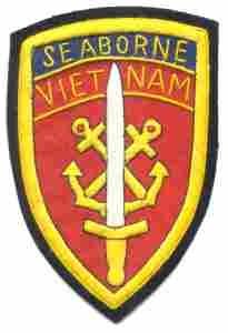 Seaborne Forces Vietnam Custom Crafted Navy Patch