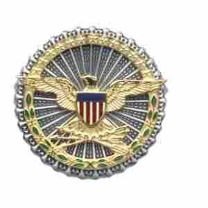 Secretary of Defense ID Badge in Dress size - Saunders Military Insignia