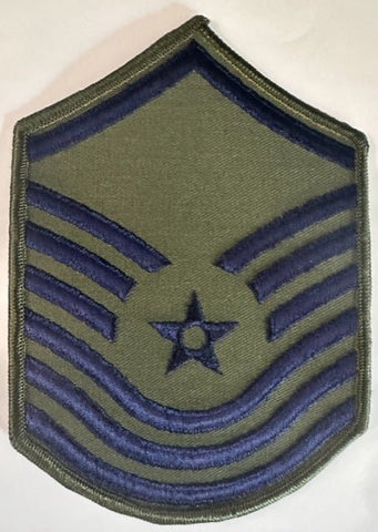 Senior Master Sergeant USAF Uniform Chevron pre-1986 - Saunders Military Insignia