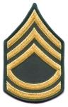 Sergeant 1st Class Army Chevron, Sleeve - Saunders Military Insignia