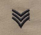 Sergeant (E5) Desert Army Collar Chevron - Saunders Military Insignia