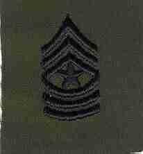 Sergeant Major (E9), Army Collar Chevron - Saunders Military Insignia