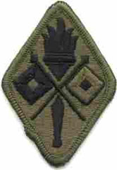 Signal School subdued patch - Saunders Military Insignia