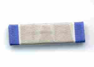 Silver LifeSaving Ribbon Bar