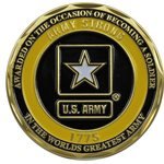 Soldier Award Presentation Coin