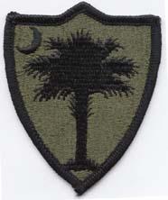 South Carolina National Guard subdued patch - Saunders Military Insignia